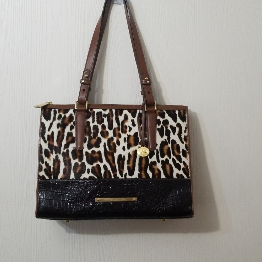 Brahmin Morrison Leopard